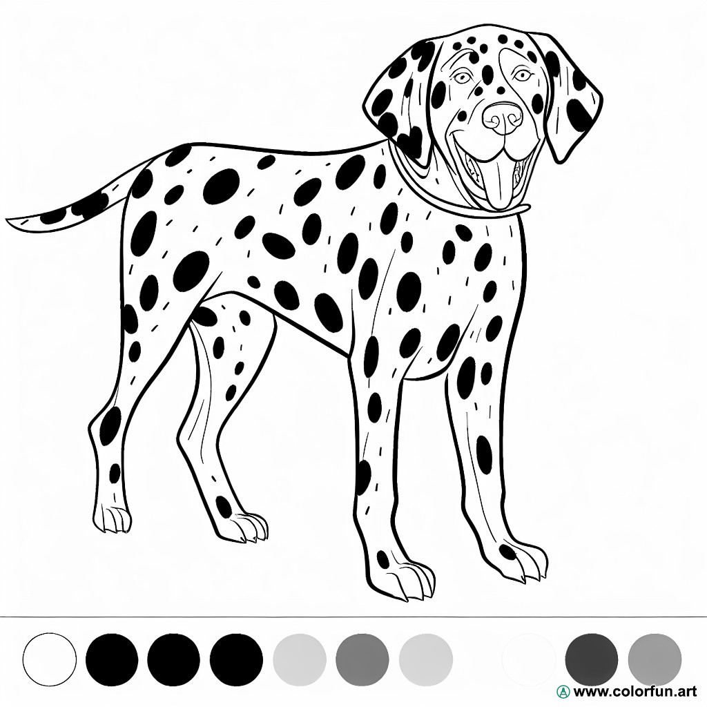 coloriage 101 dalmatiens virtuel