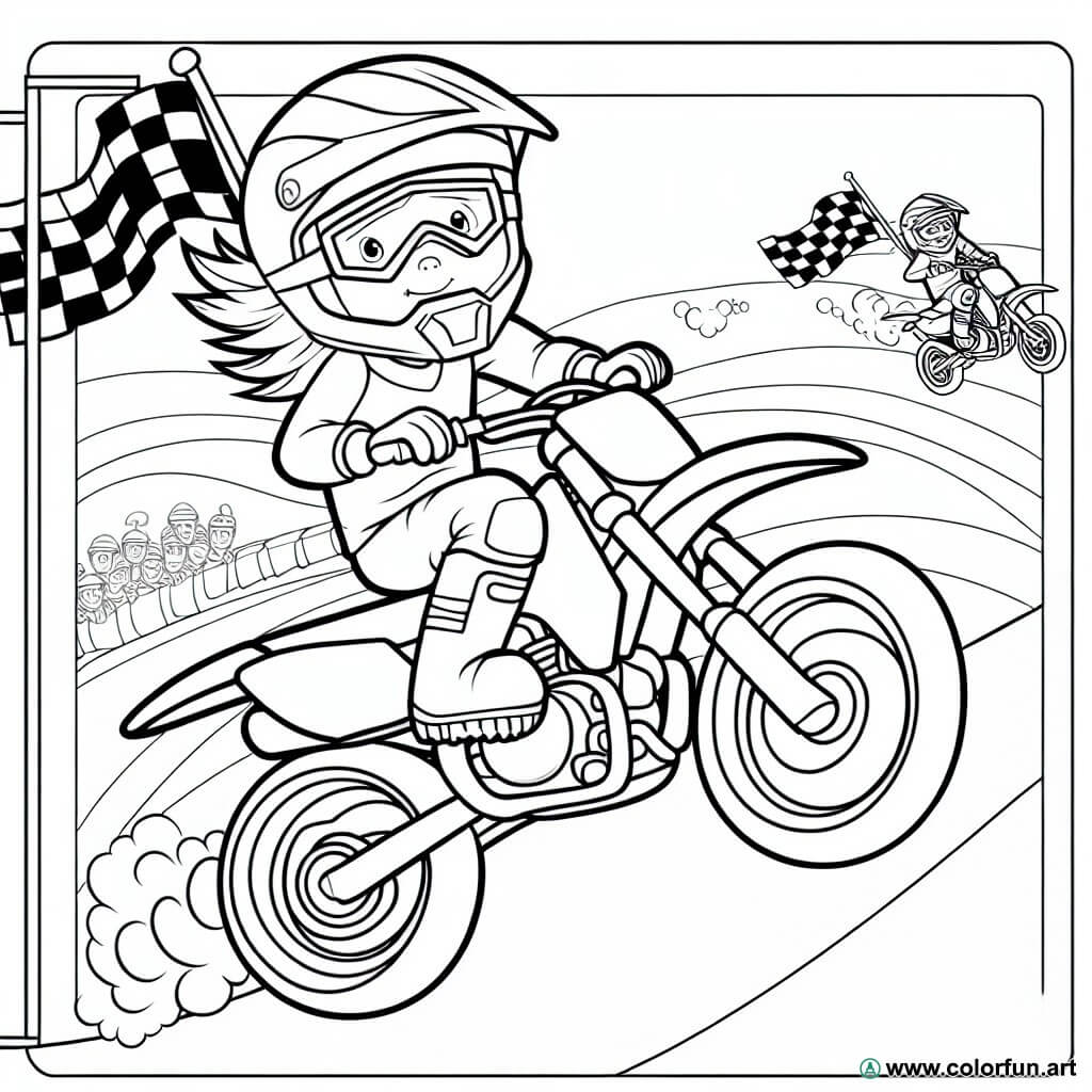 coloriage-de-motocross-pour-enfants-t-l-charger-ou-imprimer